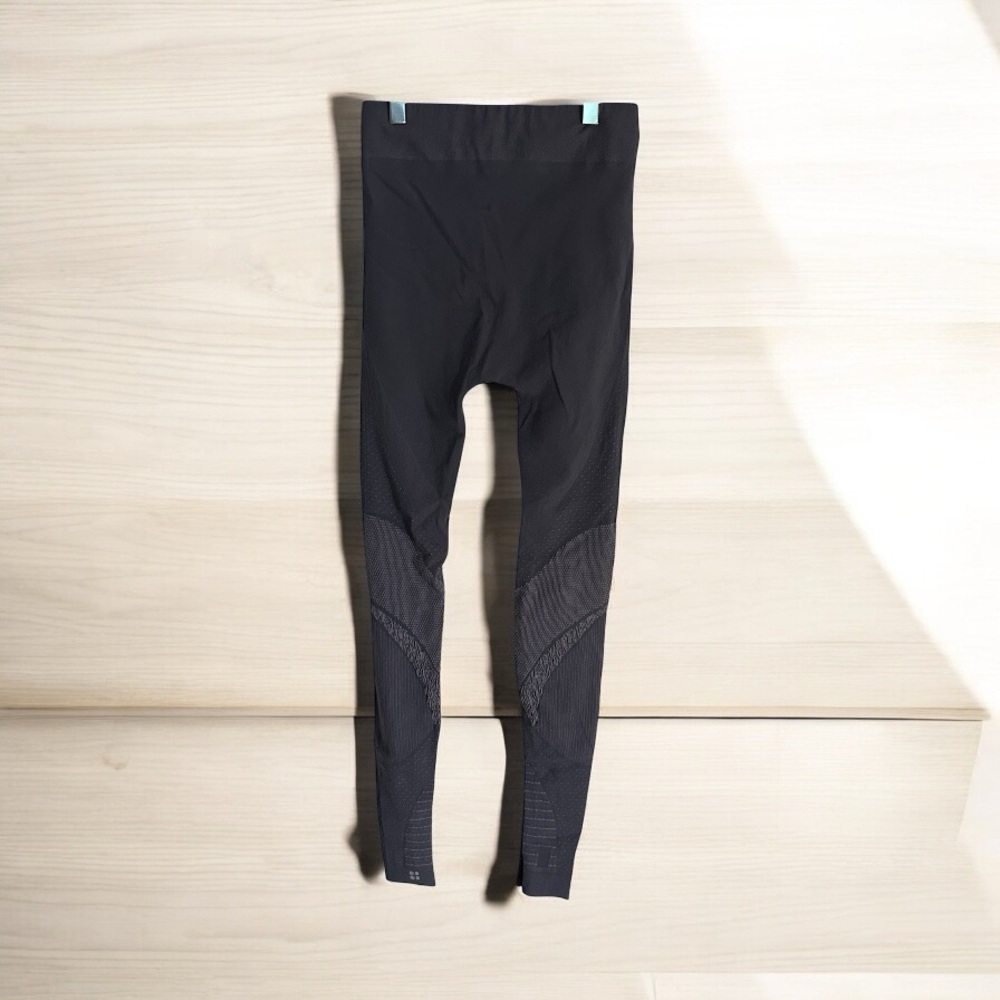 Sweaty Betty London Dark Grey‎ SB 4059 Leggings Yoga Size S/M